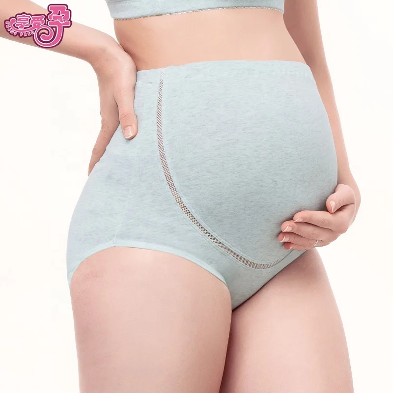 
 Антибактериальные трусики для беременных из модала/хлопка цвета слоновой кости  