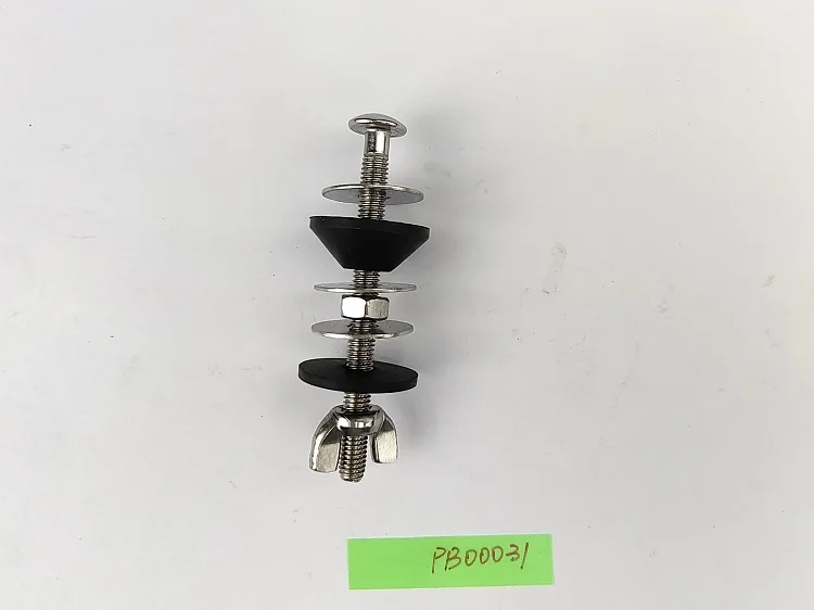 Custom wholesale stainless steel toilet water tank screw sealing ring rubber ring fixing