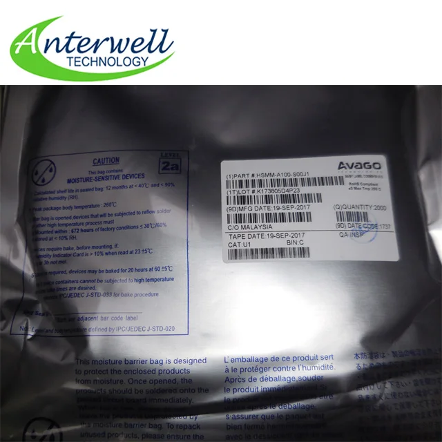  HSMM-A100-S00J1 LED GREEN CLEAR 2PLCC SMD IC электронный чип