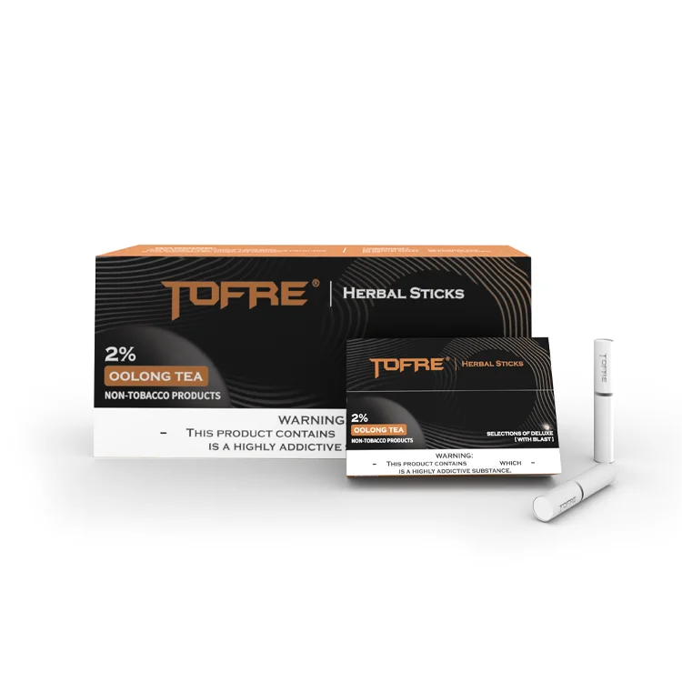 Tofre Brand Manufacturer Heat Not Burn Sticks Heat Not Burn Device Herbal Extract Herbal Sticks