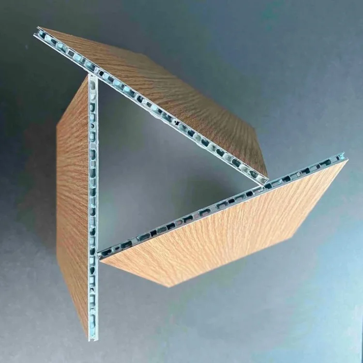 Commercial 25mm  Lightweight Stone Aluminium Aluminum Core Honeycomb Panel