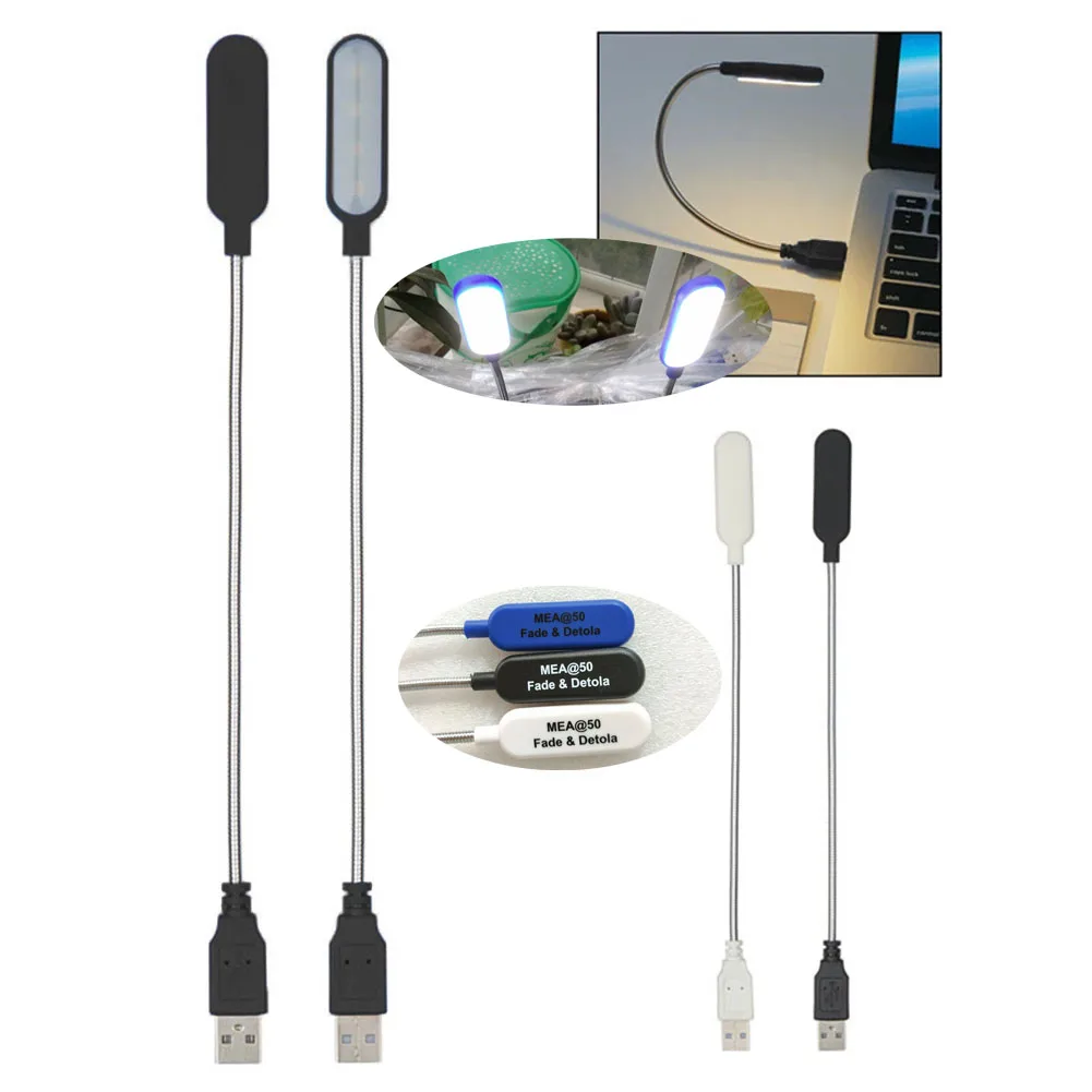New mini Ultra Bright LED Book lamp flexible portable USB Night Light for Bedroom living room Laptop Computer PC
