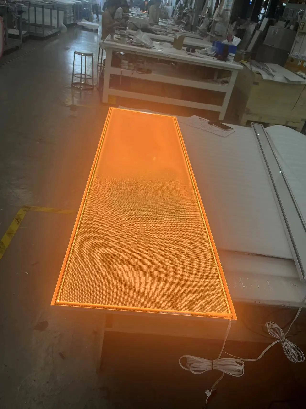 High Quality Acrylic RGB DMX 512 slim led panel