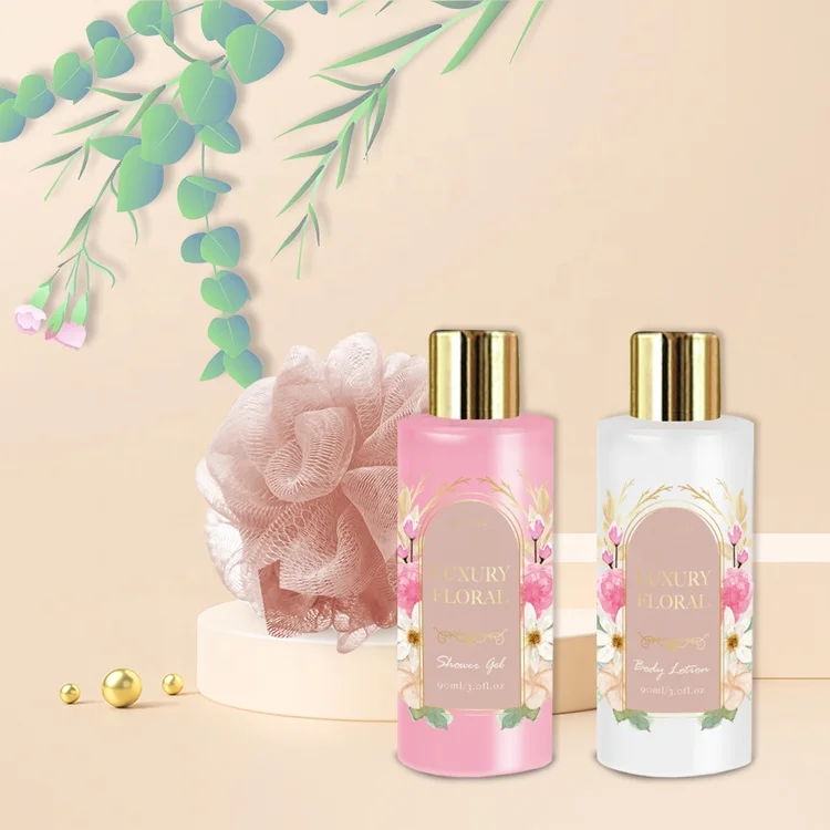 Wholesale Private Label Cosmetics Good Price High Heel Shoes Shape Shower Gel De Douche  And Body Lotion Bath Skin Care Gift Set