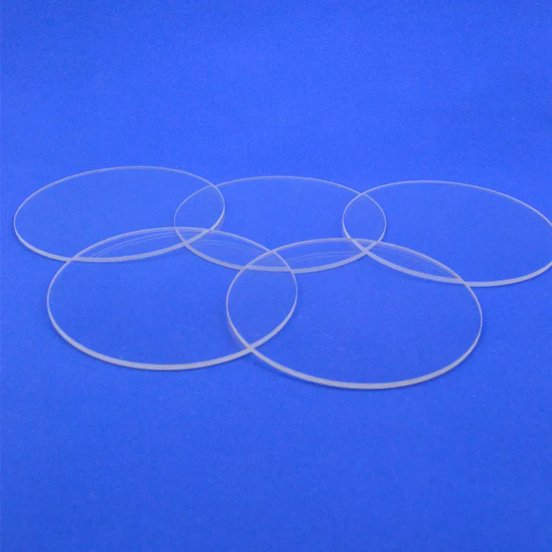 HF High Quality UV Transmittance All Sizes Clear Quartz Glass Plate Quartz Sheet