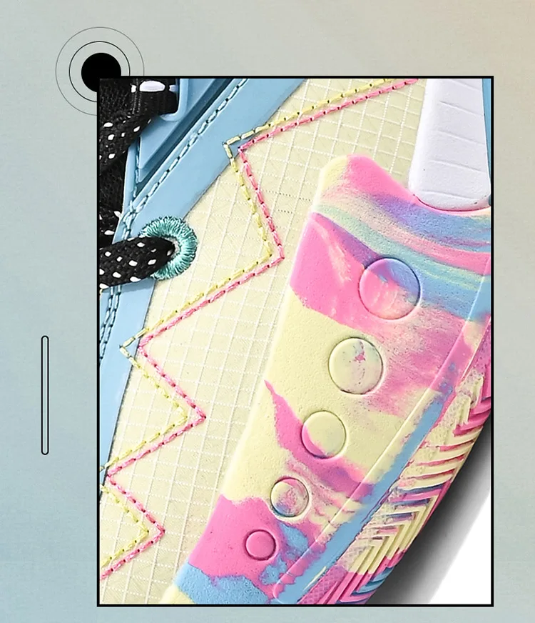 Latest New Model Wear-resisting Shoes Fashion Custom Basketball Shoes Lace-up Men Basketball Shoe