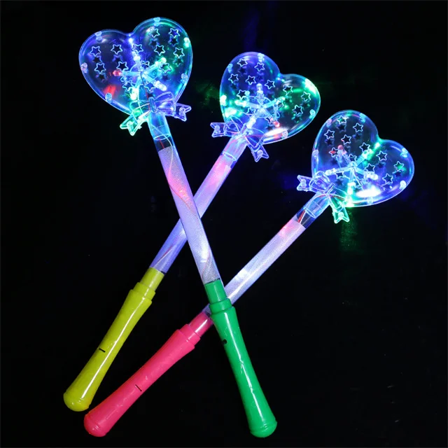 wholesale Glow stick fluorescent starry ball magic stick concert props stalls night luminous led stick