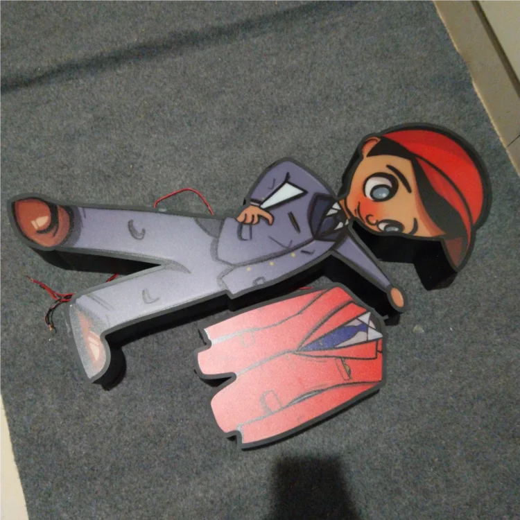 Waterproof Led Illuminated Outdoor Light Channel Store Front Led Signs