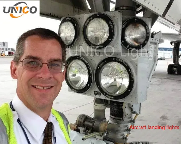 Aircraft light PAR64 sealed beam Lamp Q4554X 450W