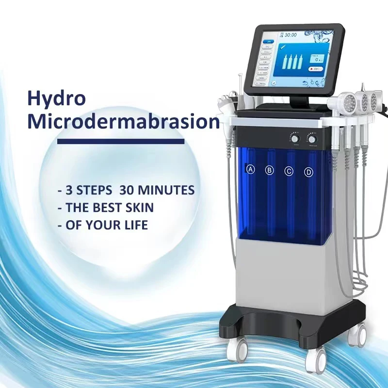 11 in 1 oxygen jet water dermabrasion cleaning face skin care machine hydra dermabrasion machine