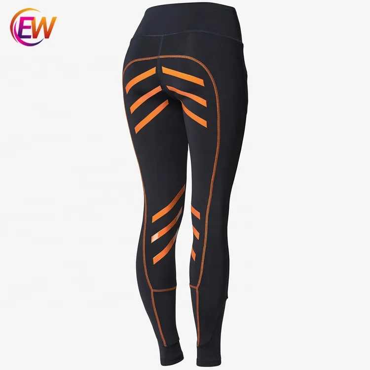 4-Way Stretch Horse Riding Tights Silicone Breeches For Women