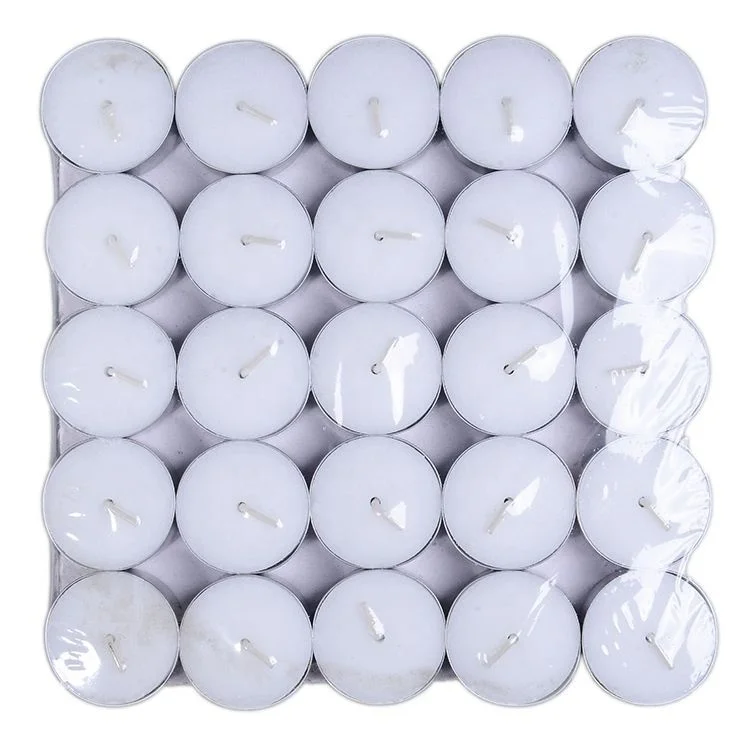 Crystal Candle Quality Pressed 4 Hourstealight Home Decoration Tealight Candle Tea Light pressed