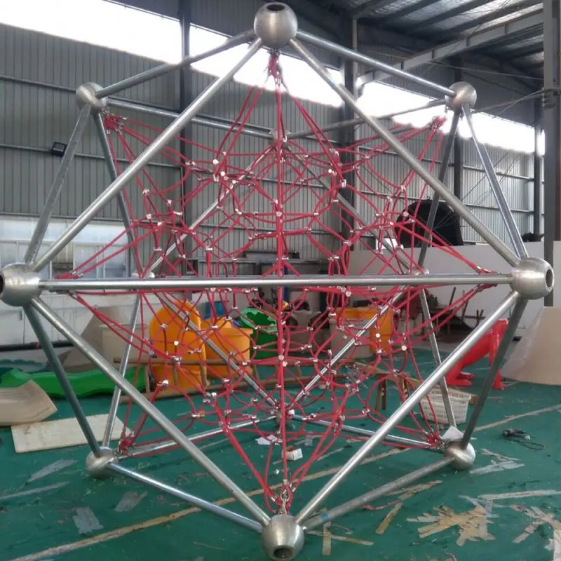 Marco De Escalada Al Aire Libre Infantil Cuerda Para Parque Metal Parque Outdoor Adultos Cuerda Exterior Infantil Aluminio Cubo