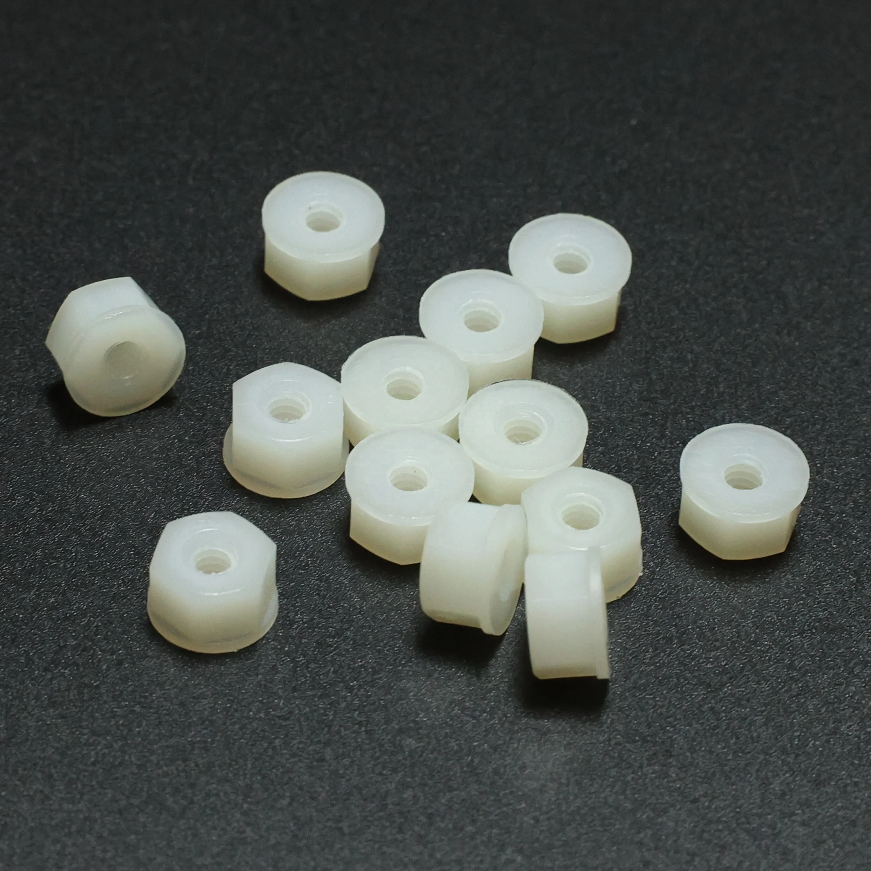 Nylon Combo Binder Machine Screw-Thread Size 6-32 Thread Length 9.5mm 0.375 Inch