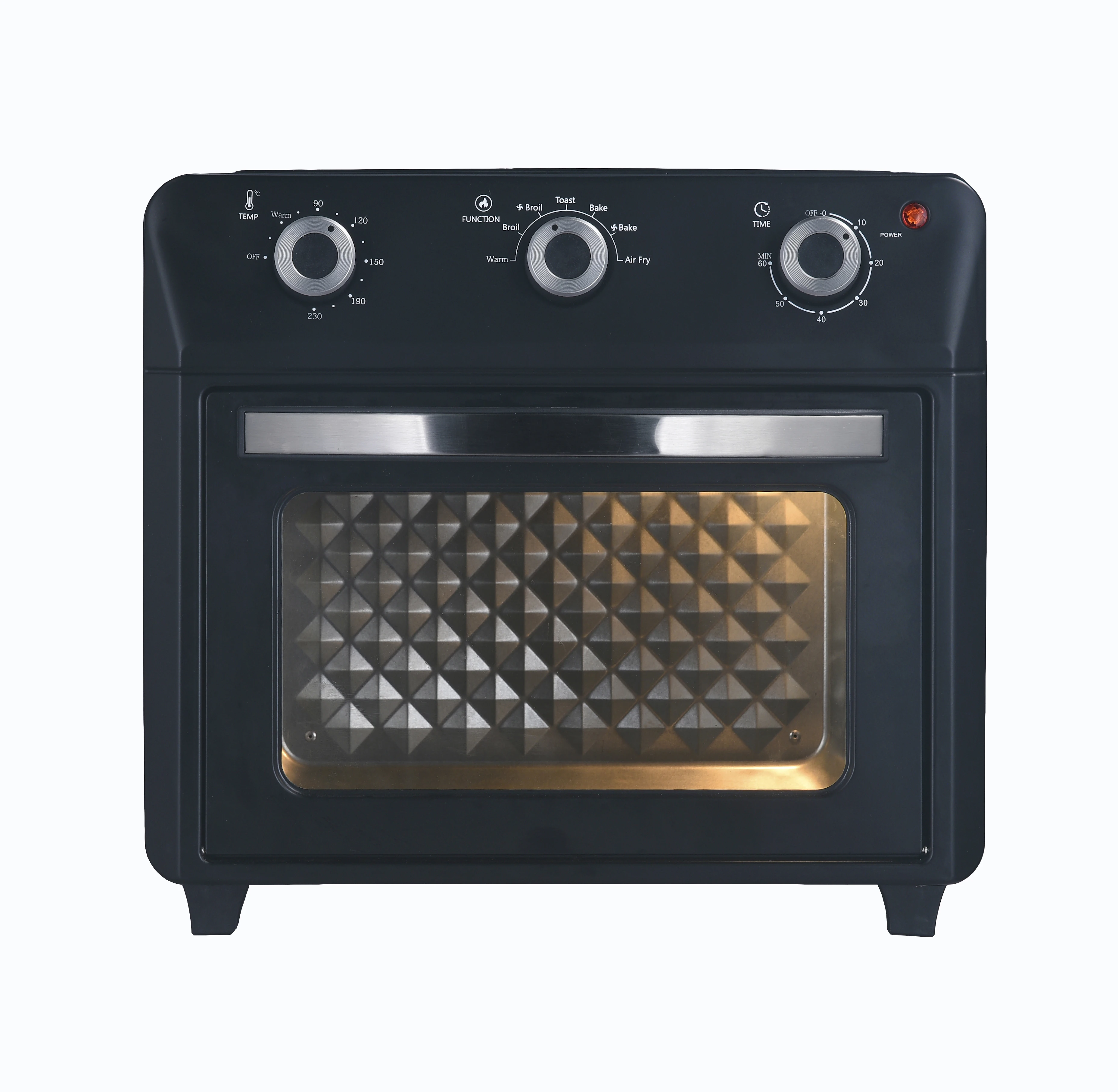 26L 1600W No-Oil Electric Convection Oven Big Multi-Function Air Fryer Oven