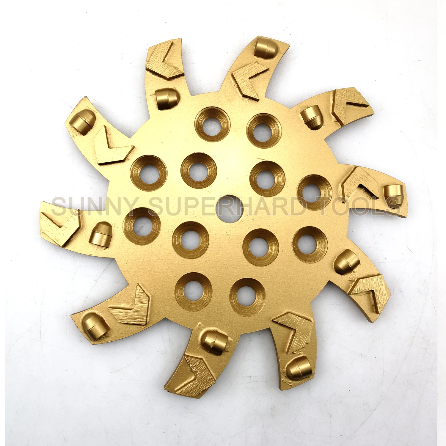 250 mm concrete grinder diamond wings diameter Mag PCD Grinding Tools for coating removal