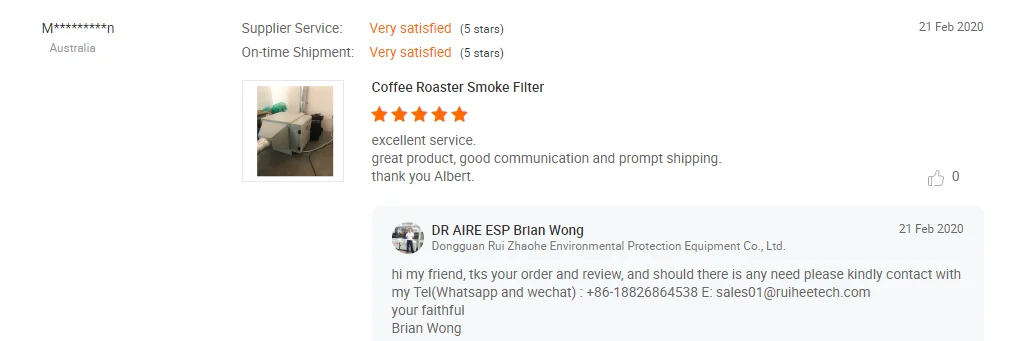 Australia buyer review