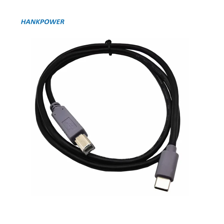 OEM ODM Factory Type C Printer Cable USB 2.0 Type C To Type B Cable For Printer Scanner MIDI OGT