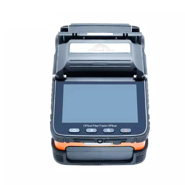 New  New 6 Motors Automatic FTTH Fibre Welding Splicing Machine Fiber Optic Cable Fusion Splicer AI-6C