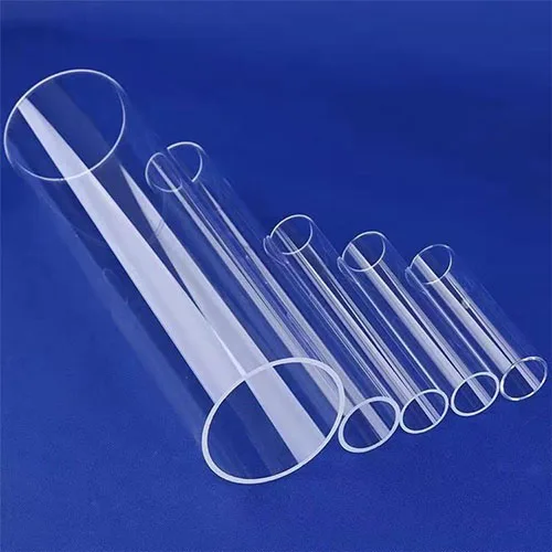 Clear high borosilicate COE 3.3 straight glass blowing tubes