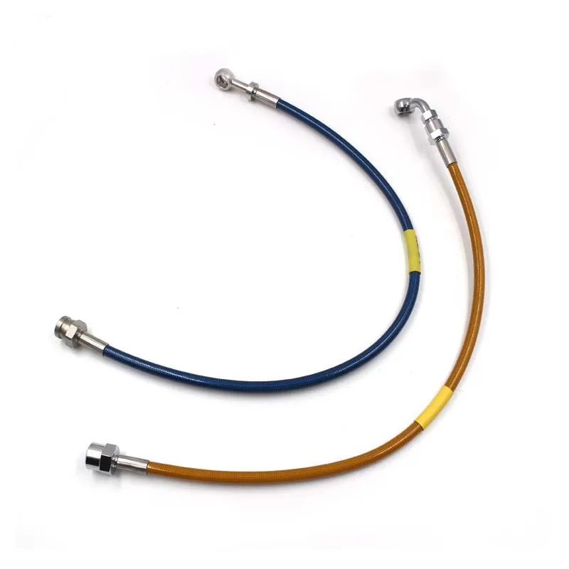 Factory Price Hydraulically Reinforced Stainless Steel Braided Motorcycle Brake Line Wire