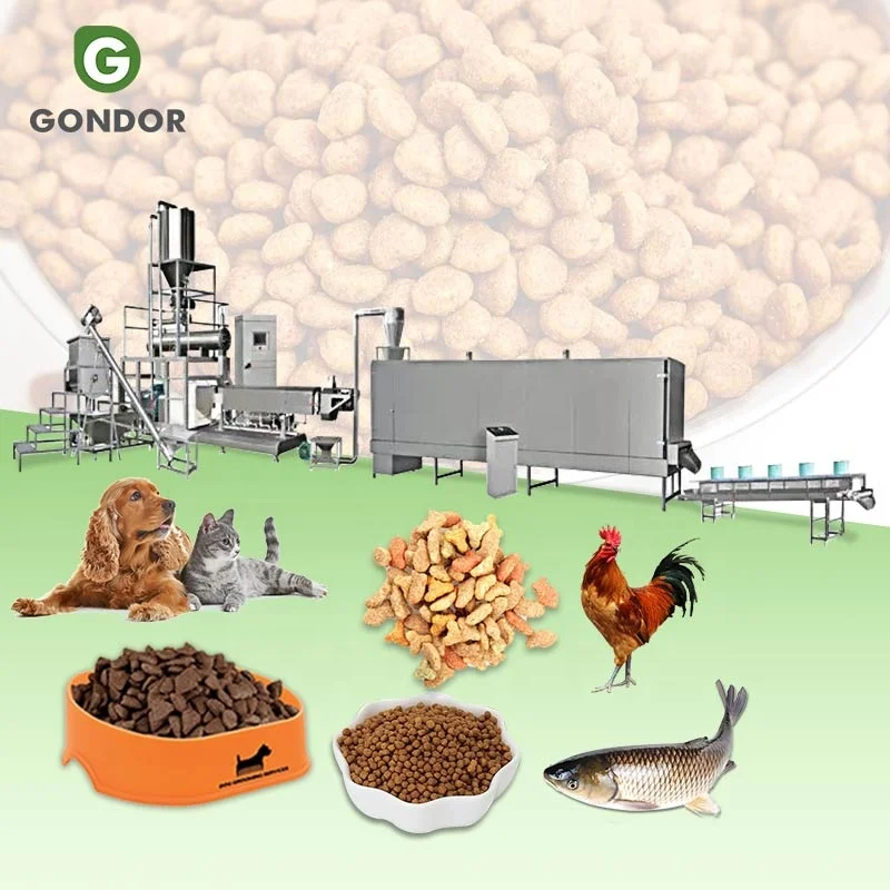 Bran Cattle Food Processing Sheep Maker Pellet Mill 1 Ton Make Machings 100kg per Hour Fish Feed Machine