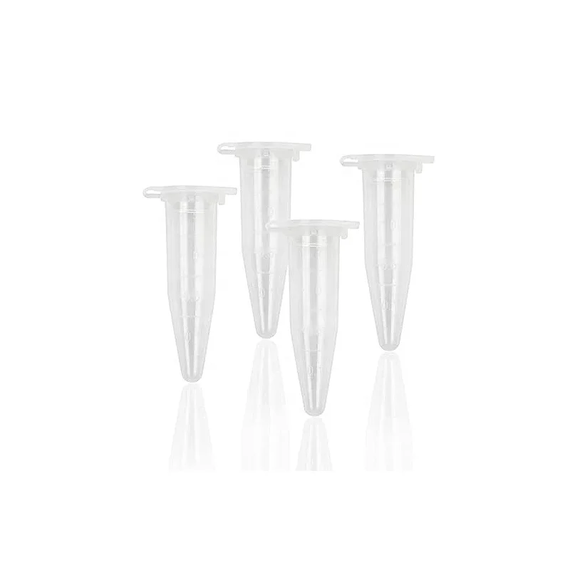 1,5 мл пластиковая центрифужная трубка с коническим дном для лабораторных одноразовых микро центробежных трубок