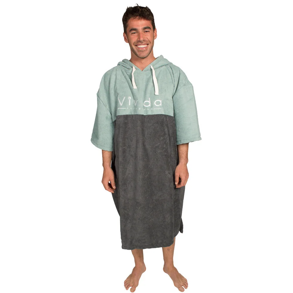 Wholesale Microfiber Poncho Towel Custom Printed Hooded Poncho Towels for Beach