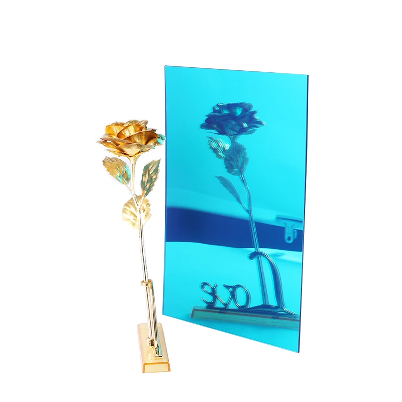 2mm Laser Cutting High Reflective Unbreakable Glass Mirror Wall Decorative Mirror