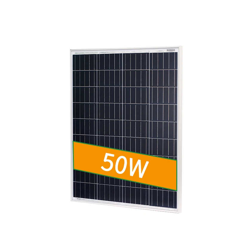 Top quality customizable 60 cell flat polycrystalline solar panel 50w poly