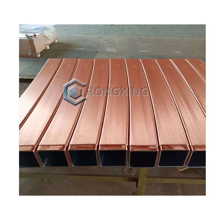 160x160x800mm R4m R6m Crystallizer Copper Mould Tube Price