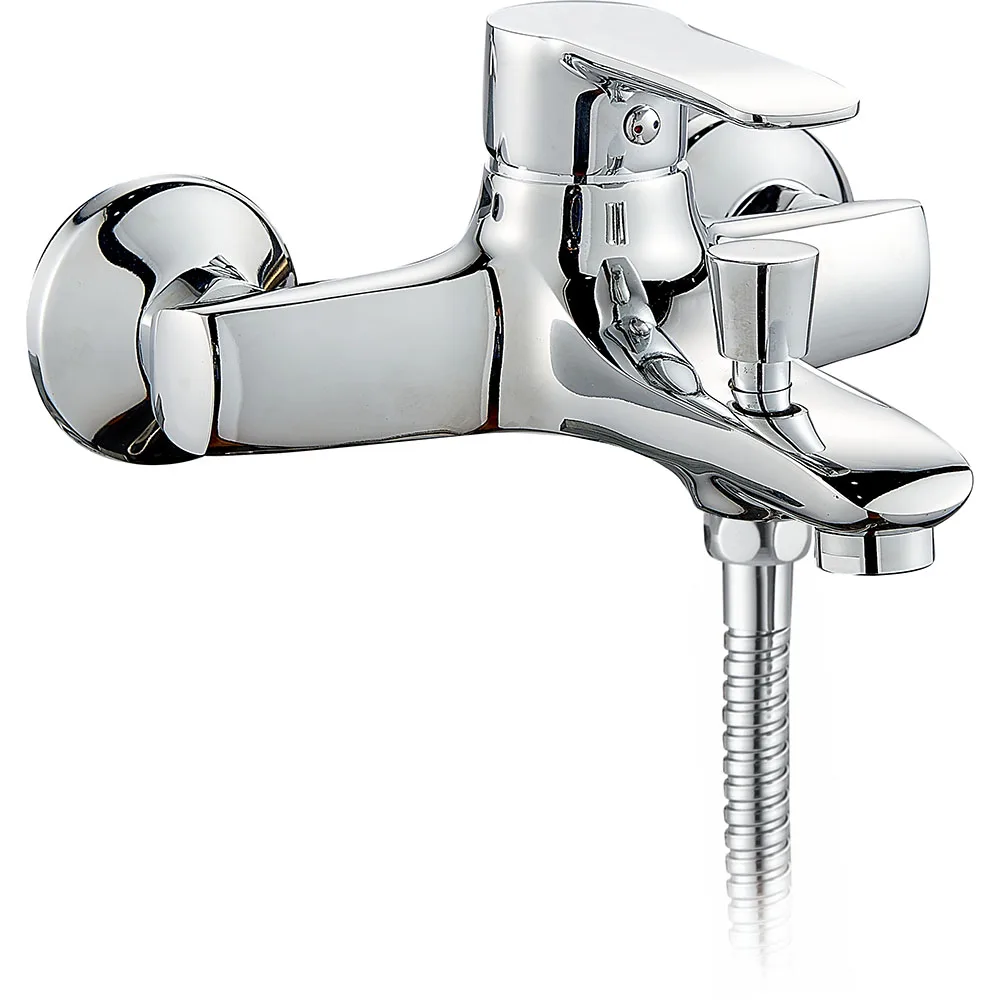(OZ8295-3) BOOU high quality contemporary single handle zinc bath&shower faucet bathtub mixer shower set bathroom
