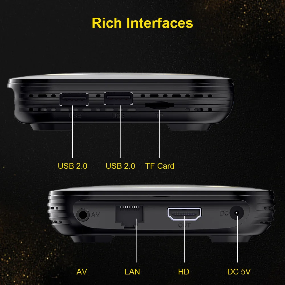 Hk1 rbox h8s TV box H618 Android 12.0 4GB/64GB HD Dual frequency  WIFI BT4 TV box stick