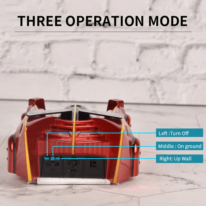 KSF Newest Product Newfangled Toys Infrared Laser Follow Wall Climbing Car High Technology  Infrared Laser Control Toys