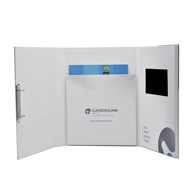 Chinese Homemade Video Brochure Booklet Suppliers 5 Inch Video Book