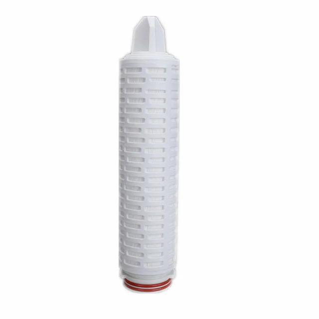 0.1/0.22/0.45/0.65 Micron Hydrophilic PTFE Membrane Filter Cartridge PTFE Filter for Sterile Process Gases filtration