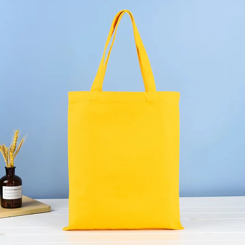 Calico Shopper Bags Plain Organic Reusable Foldable Custom Design Print Cotton Canvas Tote Shopping Bag