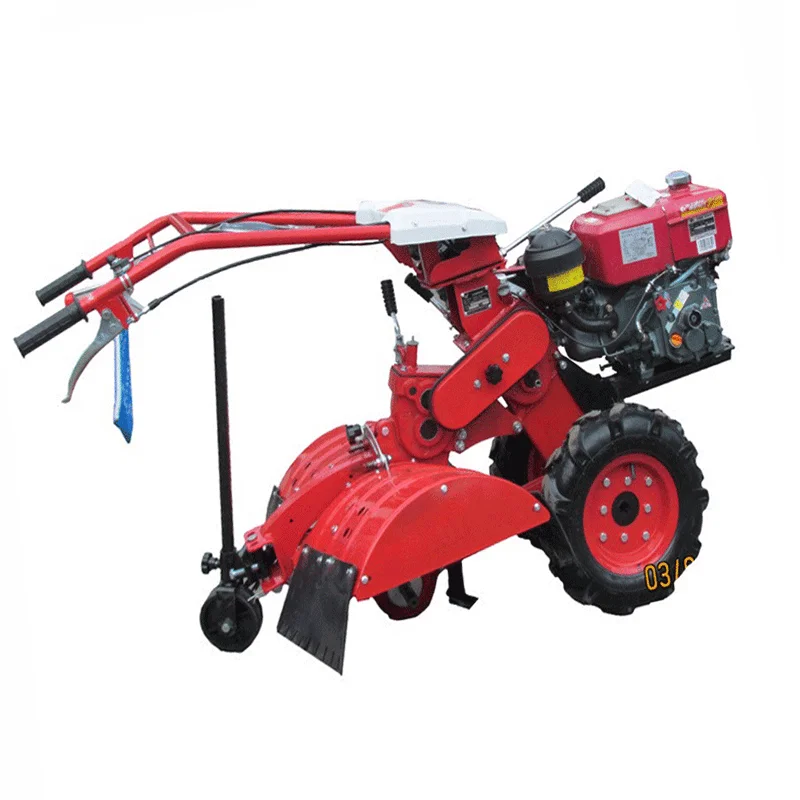 Multi-function rotary tiller ditch rotary tiller ridge gasoline diesel micro rotary tiller cultivator