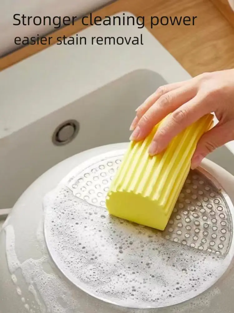Kitchen Magic Sponge PVA Scrub Dishwashing Damp Cleaning Duster  Damp Random Color for Cars Blinds Mirrors  Railings Ceiling Fan