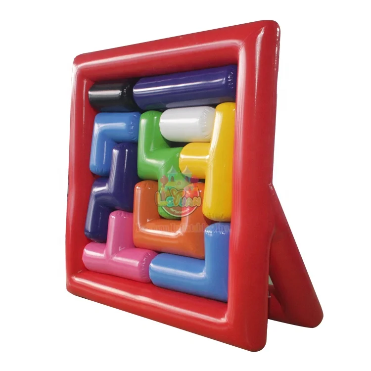 Inflatable Puzzle game Inflatable Airtight Cube Fun Team Building Competition Carnival Game