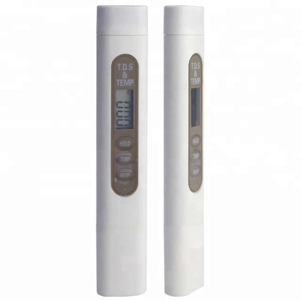 TDS Meter Digital Water Quality Tester Temperature & Conductivity Meter 3 in 1, 0-9999 ppm, Hydroponics EC Meter, Digital  TDS08