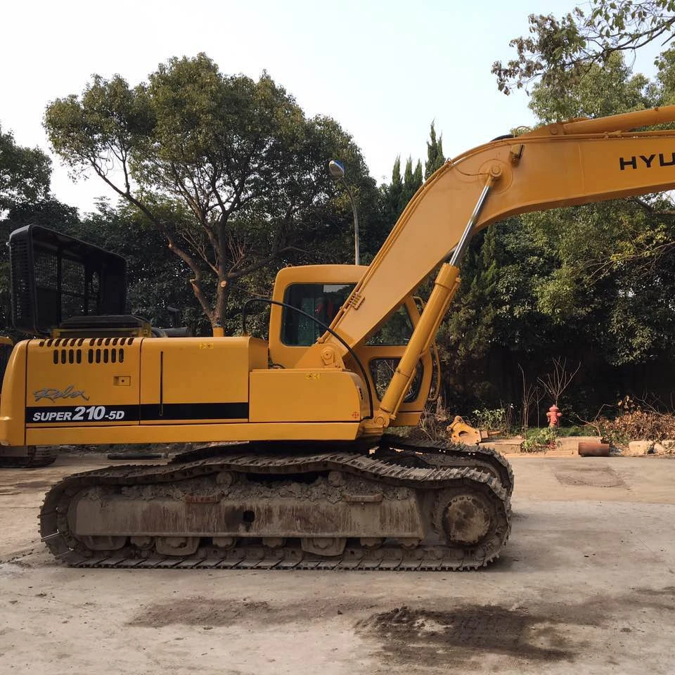 Most popular Modern Excavators Used Hyundai 210-5D excavators at cheap prices for sale