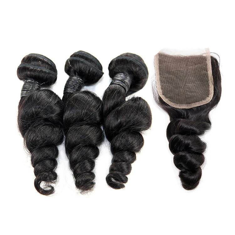 Rush To Purchase Original Mink Brazilian Hair In China, Top A Grade Human Virgin Hair Loose Wave Hair Extension Bundles Vendors