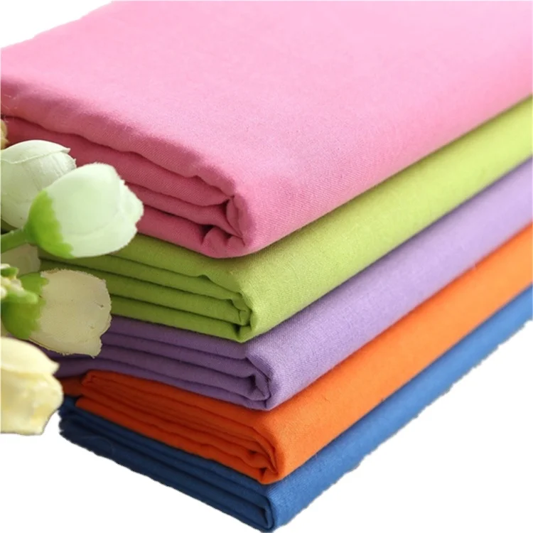 Factory Supply 45S 80%Polyester 20%Cotton 95GSM 96*72 Poplin Readystock Fabric For Pocket Lining