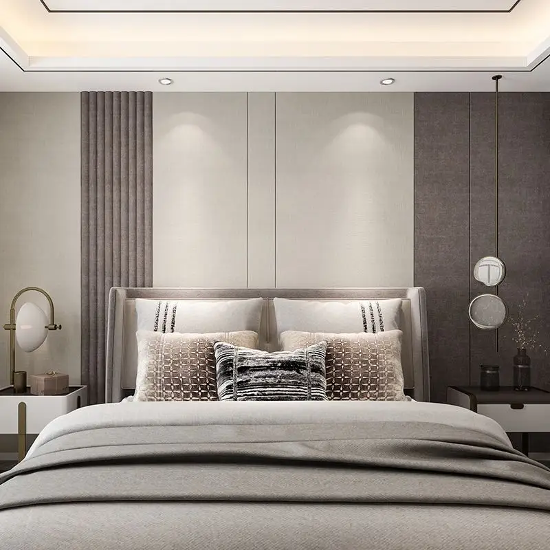 new design Deco Interior Finish PVC Living Room Background Bedroom Art Wall Panels For Hotel