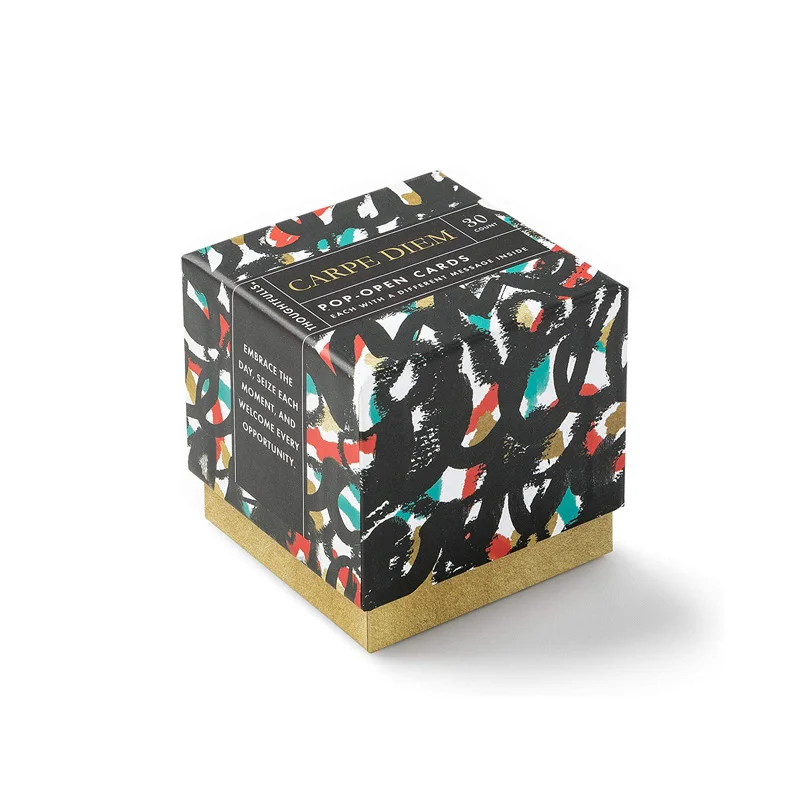 Carpe Diem, жизнь красивая, сияние, вы потрясающие, карточка на день рождения мечты Волшебные 30 открытых вдохновляющих карт