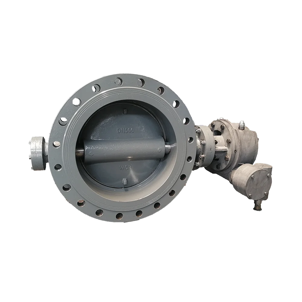 Made in China WCB material three eccentric multi-level metal seal zero leakage butterfly valve