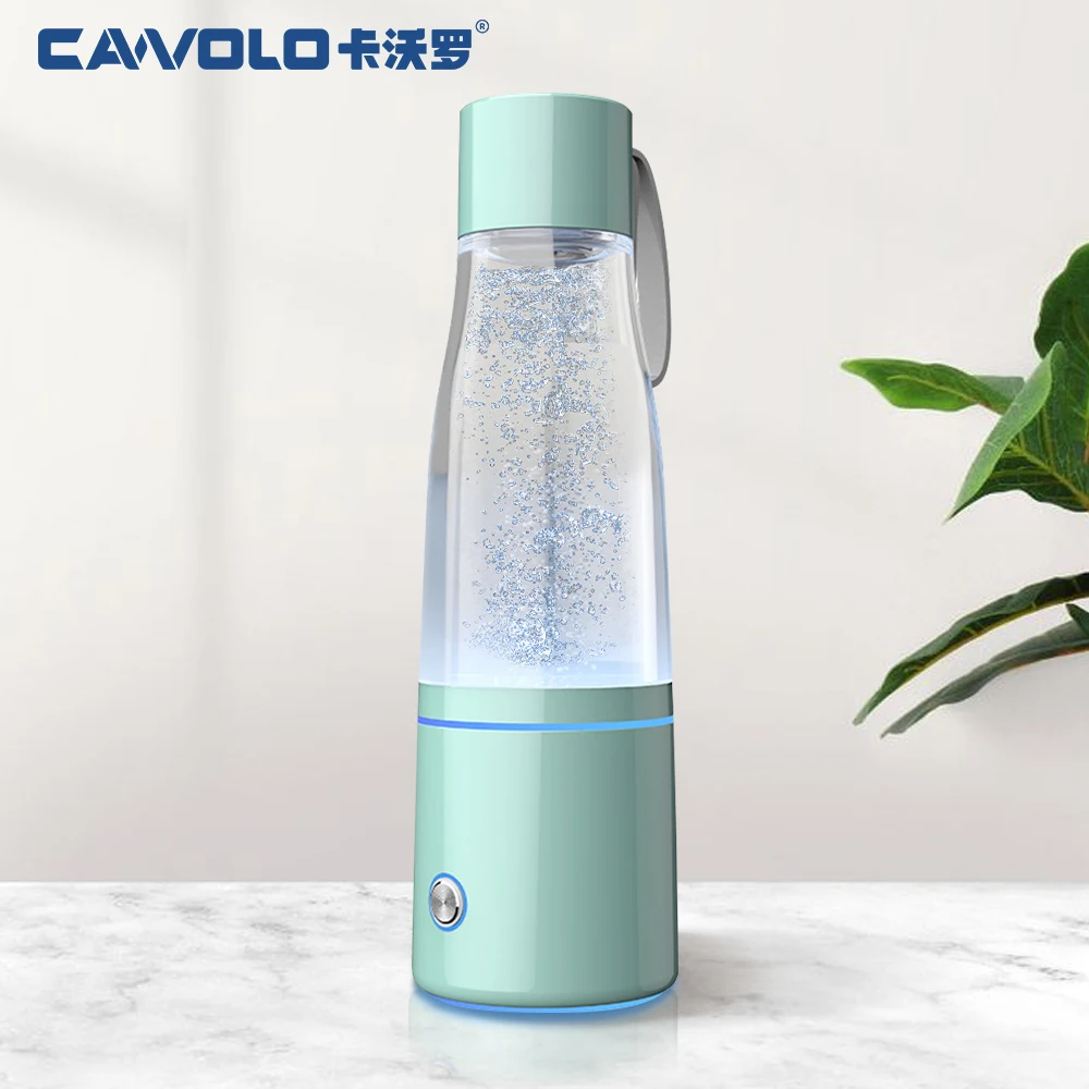CA-306 SPE technology electrolysis hydrogen water ionizer bottles 5000ppb hydrogen generator bottle