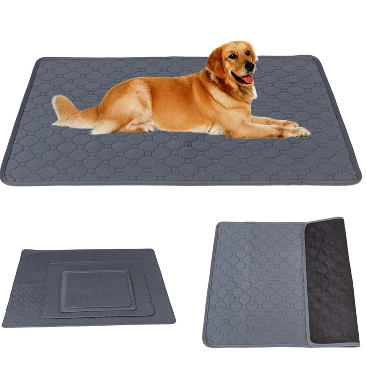 wholesales custom high quality puppy pee underpad dog washable anti slip pet pad for outdoor indoor