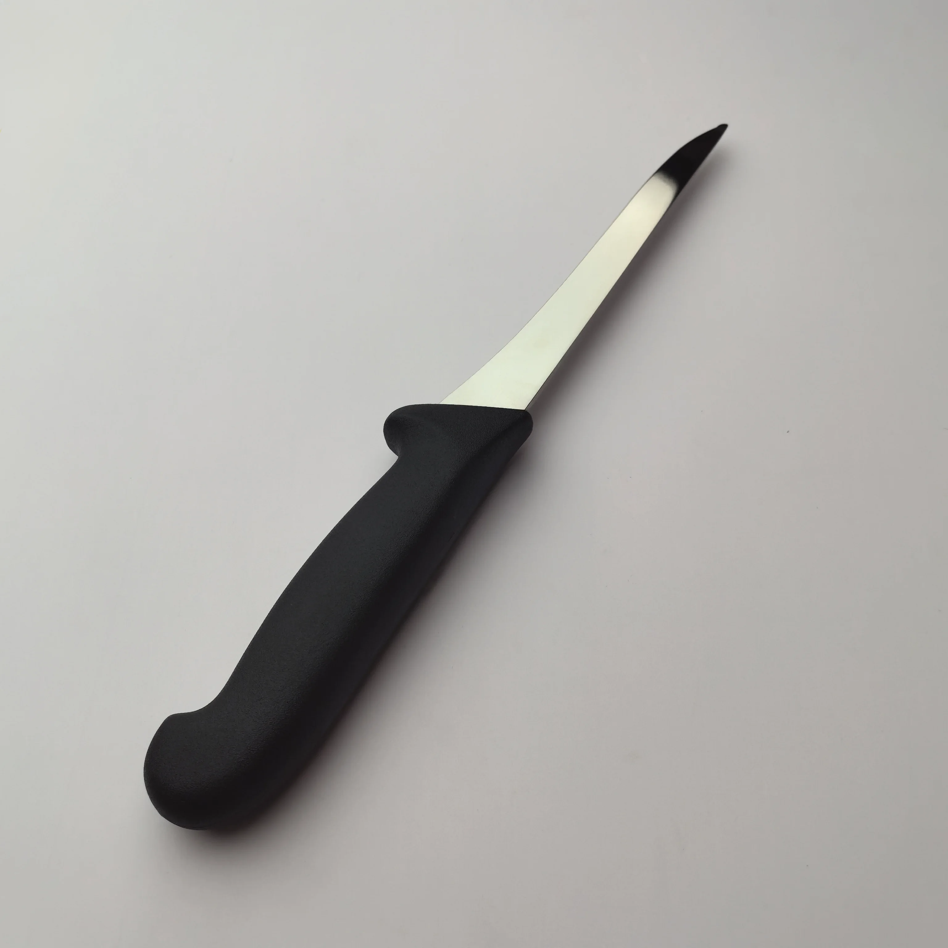 6-Inch Stainless Steel Fillet Knife with PP Handle Sharp Kitchen Knife for Meat and Fish Boning Steak Knives